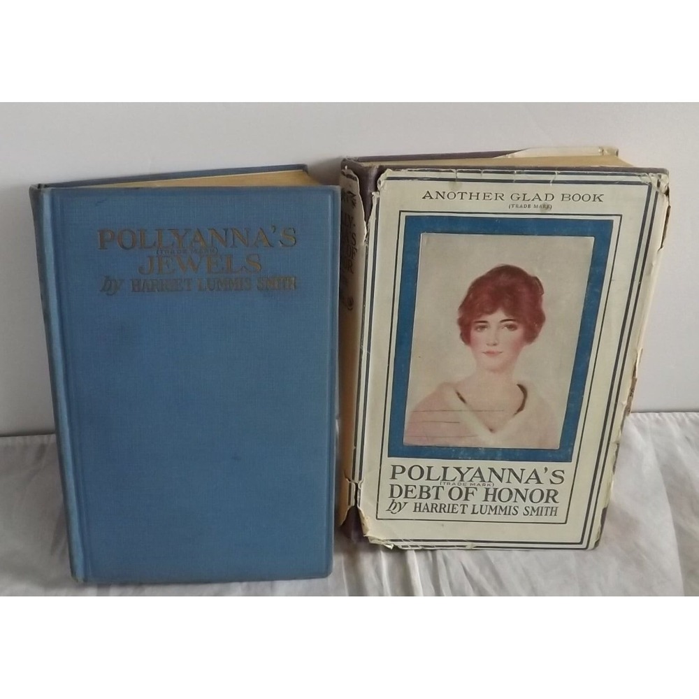 Two Vintage Pollyanna Books by Harriet Lummis Smith